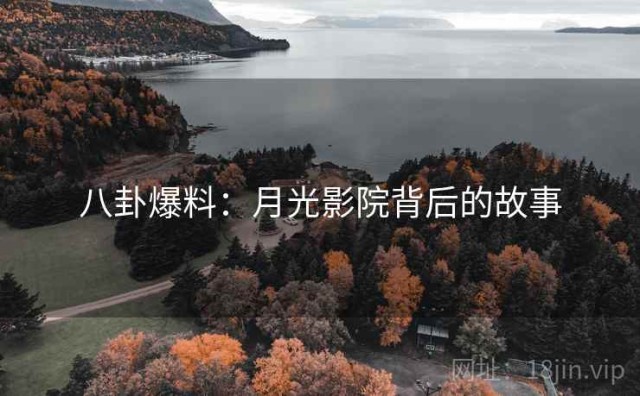 八卦爆料：月光影院背后的故事