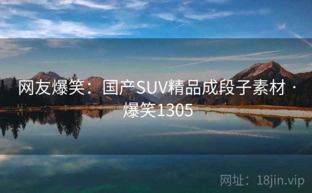 网友爆笑：国产SUV精品成段子素材 · 爆笑1305