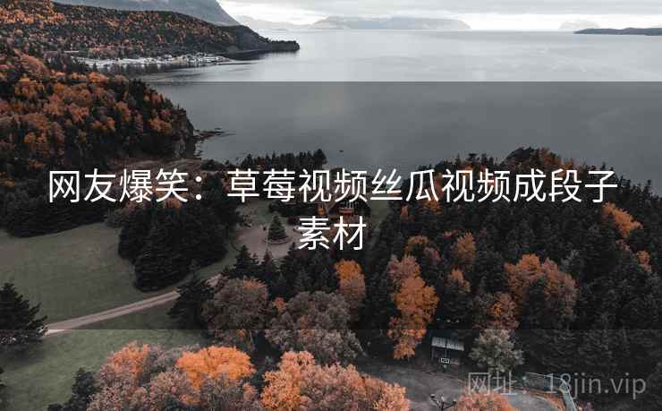 网友爆笑:草莓视频丝瓜视频成段子素材 网友爆笑:草莓视频丝瓜视频成段子素材
