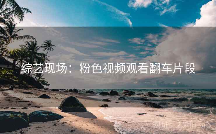 综艺现场:粉色视频观看翻车片段 综艺现场:粉色视频观看翻车片段